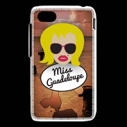 Coque Blackberry Q5 Miss Guadeloupe Blonde