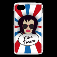 Coque Blackberry Q5 Miss France Brune