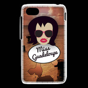Coque Blackberry Q5 Miss Guadeloupe Brune