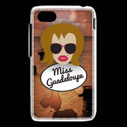 Coque Blackberry Q5 Miss Guadeloupe Rousse