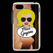 Coque Blackberry Q5 Miss Guyane Blonde