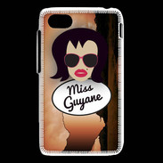 Coque Blackberry Q5 Miss Guyane Brune