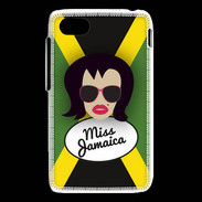 Coque Blackberry Q5 Miss Jamaica Brune