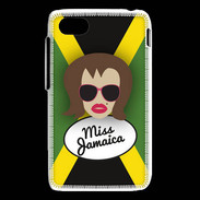 Coque Blackberry Q5 Miss Jamaica Chatain