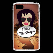 Coque Blackberry Q5 Miss Martinique Brune