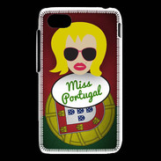 Coque Blackberry Q5 Miss Portugal Blonde