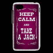 Coque Blackberry Q5 Keep Calm and Take Jack Rose