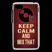 Coque Blackberry Q5 Keep Calm and Mix That Rouge