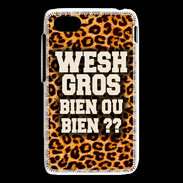Coque Blackberry Q5 Wesh Gros Léopard