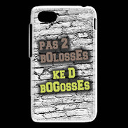 Coque Blackberry Q5 Pas 2 bolosses sur fond en brique