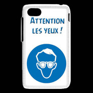 Coque Blackberry Q5 Attention les yeux PR