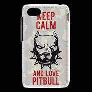 Coque Blackberry Q5 Keep calm pitbull 1 ZG