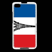 Coque Blackberry Z30 Drapeau français et Tour Eiffel