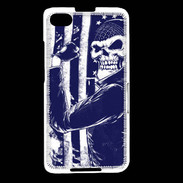 Coque Blackberry Z30 Tête de mort Biker USA