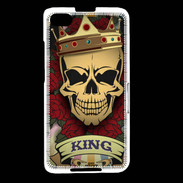 Coque Blackberry Z30 Roi tête de mort