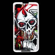 Coque Blackberry Z30 Tête de mort Graffiti couleur