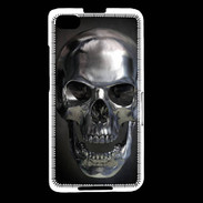 Coque Blackberry Z30 Tête de mort en métal