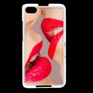 Coque Blackberry Z30 Bouche sexy Lesbienne et rouge à lèvres gloss