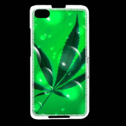 Coque Blackberry Z30 Cannabis Effet bulle verte