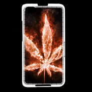 Coque Blackberry Z30 Cannabis en feu