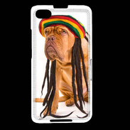 Coque Blackberry Z30 Chien Rasta