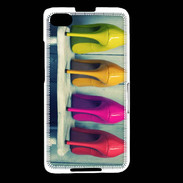 Coque Blackberry Z30 Chaussures à talons colorés 5