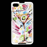 Coque Blackberry Z30 cocktail en dessin
