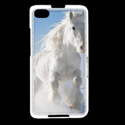 Coque Blackberry Z30 Cheval blanc dans la neige 2