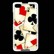 Coque Blackberry Z30 Carte de poker vintage 50