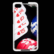 Coque Blackberry Z30 Quinte poker