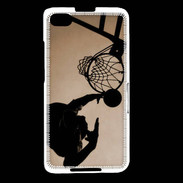 Coque Blackberry Z30 Basket en noir et blanc