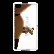 Coque Blackberry Z30 Femme enceinte avec peluche