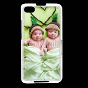 Coque Blackberry Z30 Jumeaux coeur