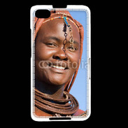 Coque Blackberry Z30 Femme tribu afrique