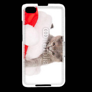 Coque Blackberry Z30 Chaton Noël