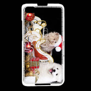 Coque Blackberry Z30 Chaton et Chiot Noël