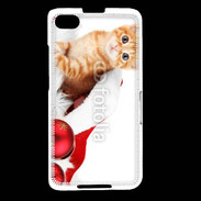 Coque Blackberry Z30 Chaton Noël