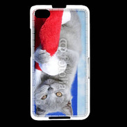 Coque Blackberry Z30 Chat Noël 6