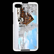 Coque Blackberry Z30 Chalet enneigé 2