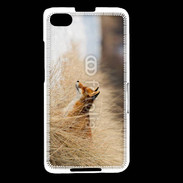 Coque Blackberry Z30 Renard paysage hiver