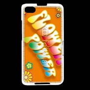 Coque Blackberry Z30 Flower power 4