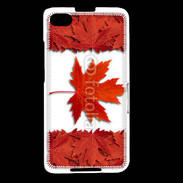 Coque Blackberry Z30 Canada en feuilles