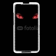 Coque Blackberry Z30 Yeux rouges fond noir