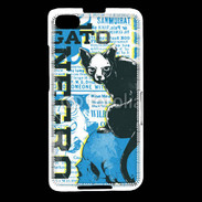 Coque Blackberry Z30 Tête de Mort Chat noir
