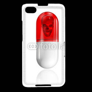 Coque Blackberry Z30 Gélule tête de mort