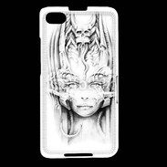 Coque Blackberry Z30 Guerrière en dessin 10