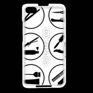 Coque Blackberry Z30 Icônes coiffeur