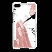 Coque Blackberry Z30 Pose de vernis esthéticienne