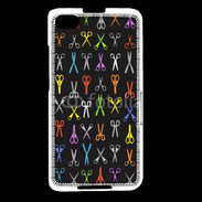 Coque Blackberry Z30 Fond ciseau coiffeur