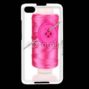 Coque Blackberry Z30 Fil à couture rose 